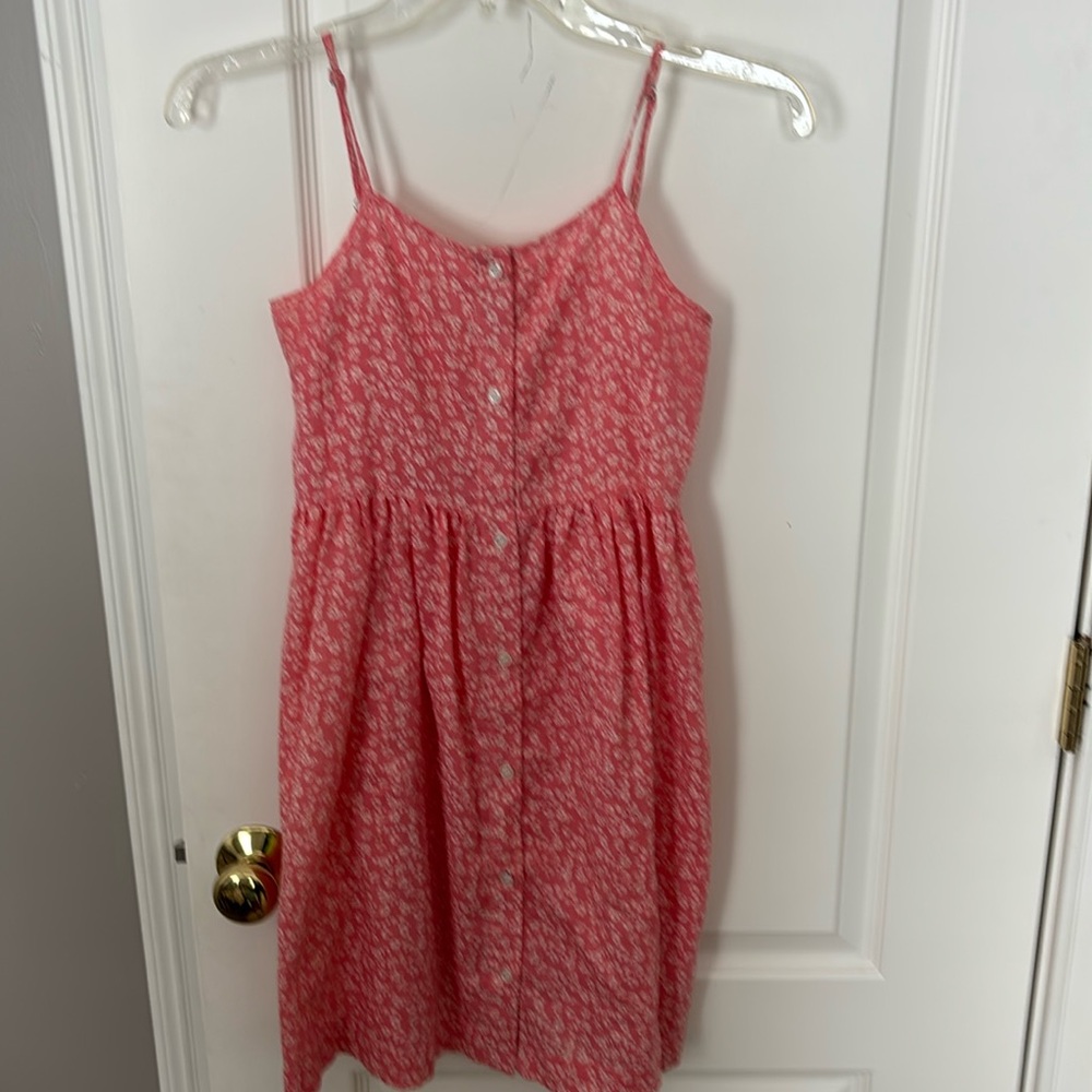Girls Vignette adjustable Strap Dress